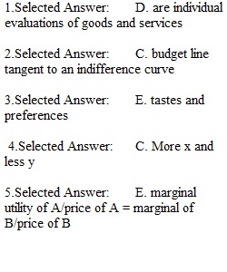 Microeconomics-Quiz 3